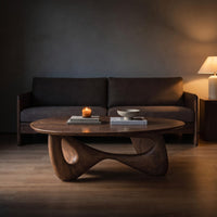 Rustic Coffee Table For Warm Room Ambience, view 9