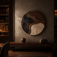 Wall Art Minimalist Statement Wall Panel For Studio Apartment Interior, view 9