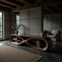 TV Console for a Living Room That Plays Records, view 9