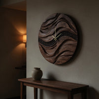 Solid Wood Clock Wall Living Room, view 9