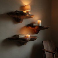 Solid Wood Mushroom Shelf Mid Century Solid Stylish, view 9