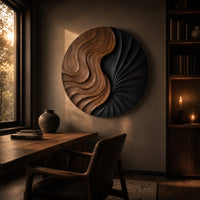 Contemporary Statement Wall Art For Open Living Interior, view 9