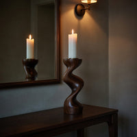 Solid Wood Sculpture Wall Art Farmhouse Solid Abstract Garden, view 9