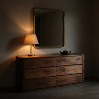 Solid Wood Sideboard Quiet Luxury Living Room, view 9