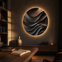 Wall Art Mid Century Abstract Wall Decor For Resort Interior Space, view 9