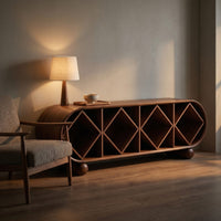 Contemporary Linear Tv Console For Modern Living Space, view 9
