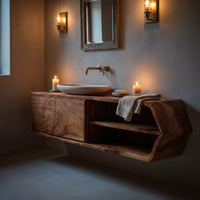Solid Wood Bathroom Vanity, No. 97, view 9