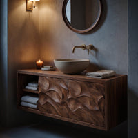 Solid Wood Bathroom Vanity, No. 89, view 9
