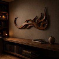 Wall Art Minimalist Flowing Wall Decor For Wellness Space Interior, view 9