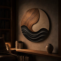 Wall Art Scandinavian Abstract Wall Decor For Modern Farmhouse Interior, view 9