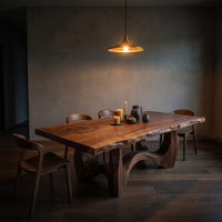 Live Edge Banquet Table For Wine Dining Room, view 9