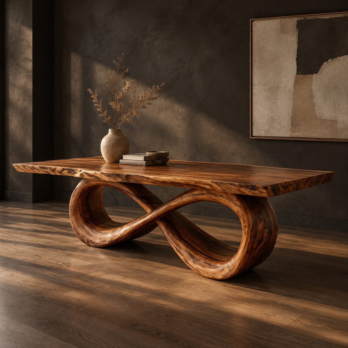 Natural wood grain detail