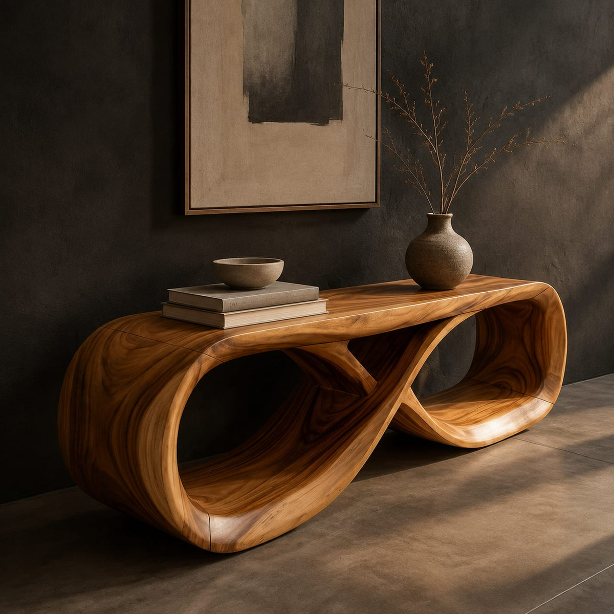 Natural wood grain detail