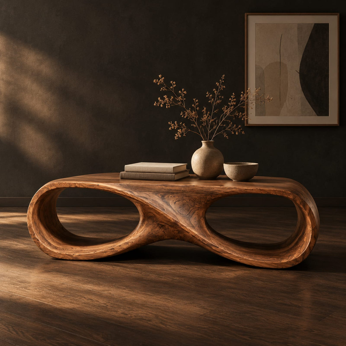 Natural wood grain detail