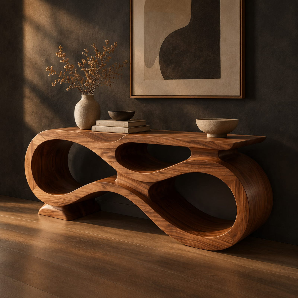 Natural wood grain detail