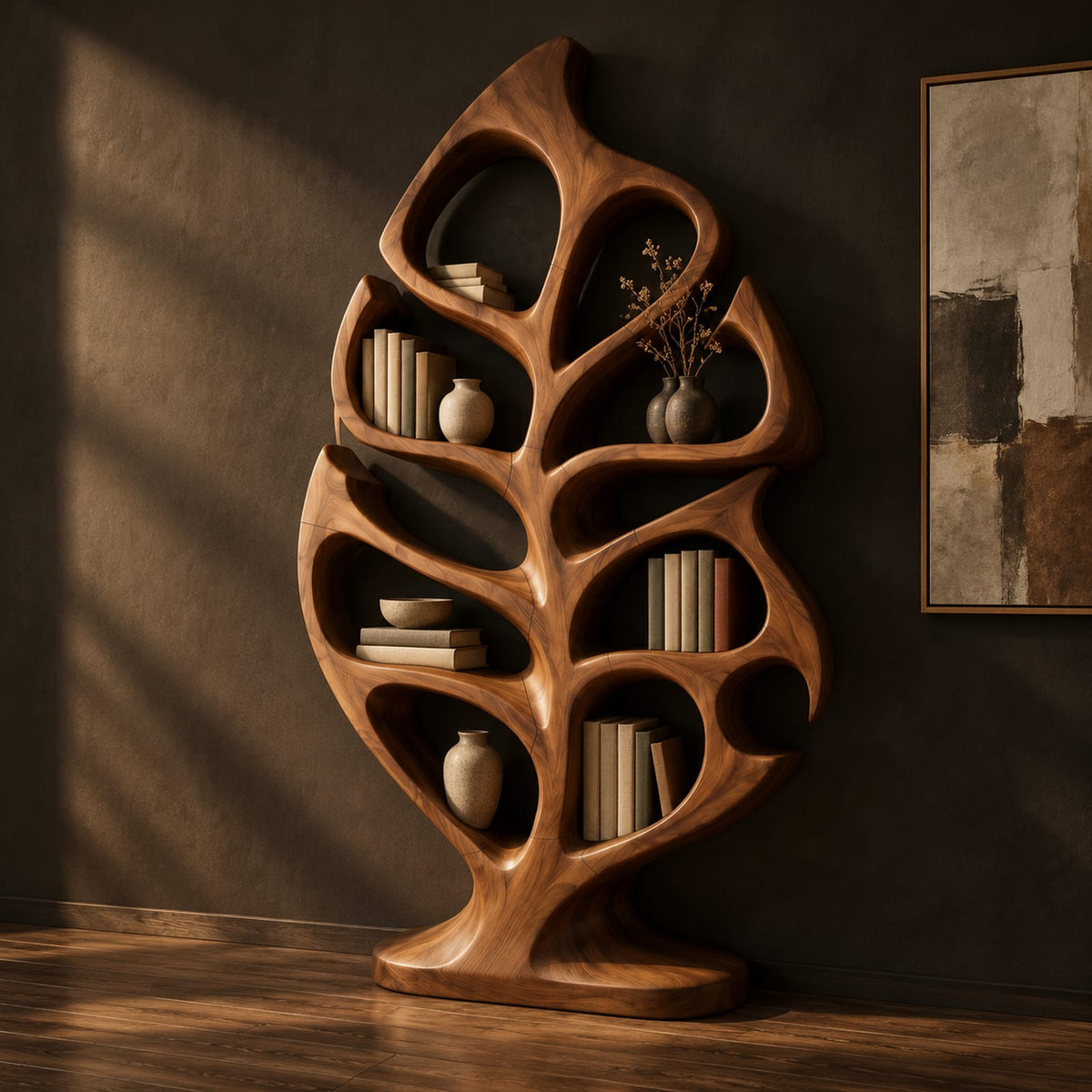Natural wood grain detail