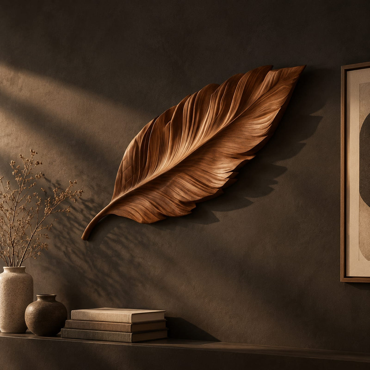 Natural wood grain detail