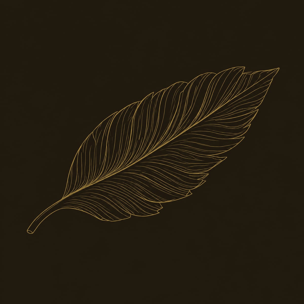 Leaf Shaped Wooden Wall Art With Raised Carved Veins dimension diagram