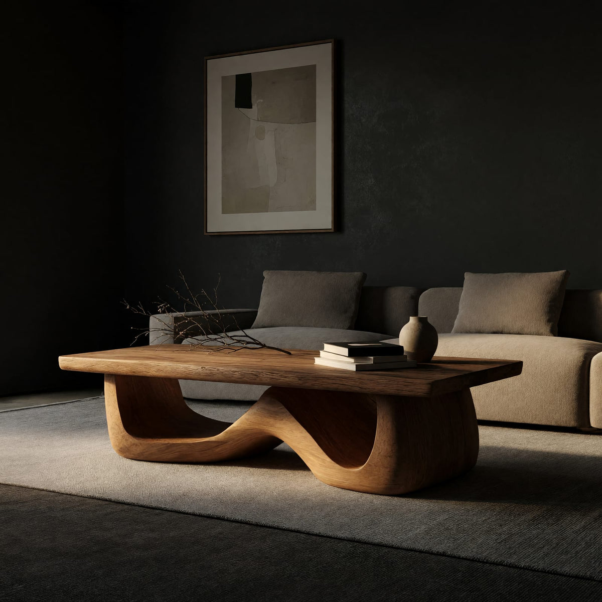 Natural wood grain detail