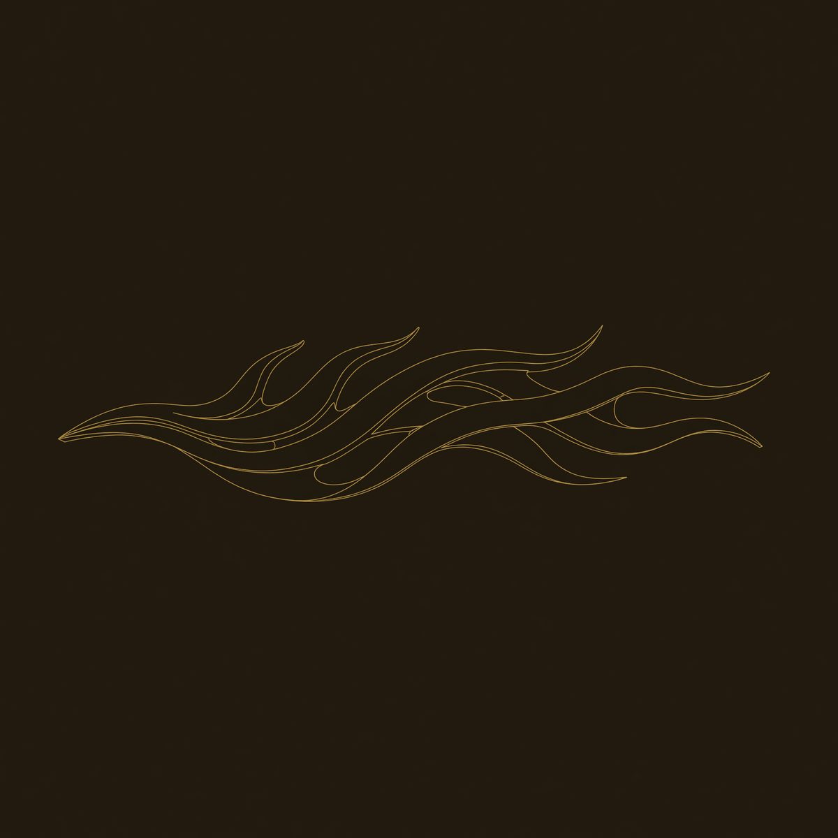 Braided Current Walnut Wall Relief, Low and Long dimension diagram