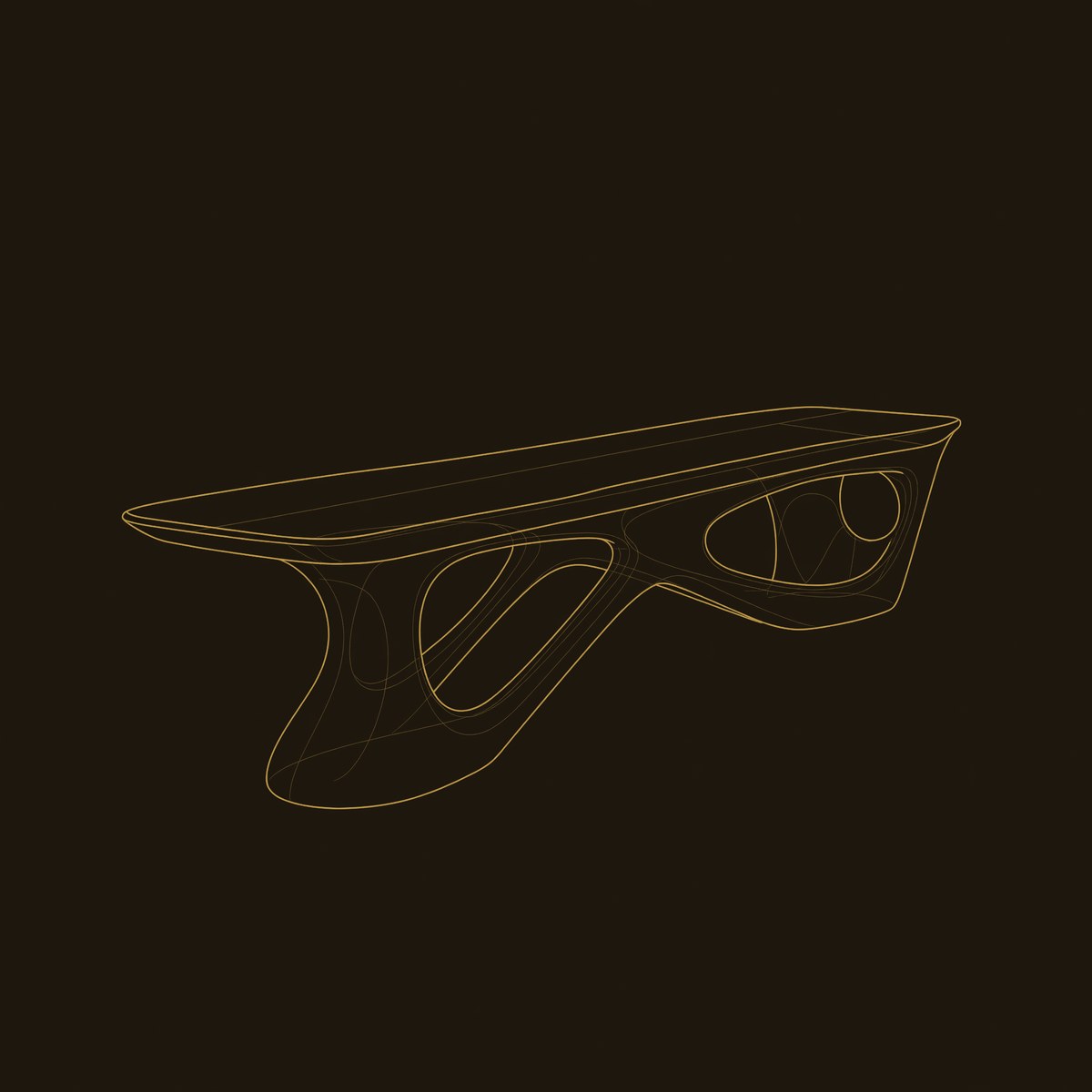 Contemporary Natural Wood Bench For Luxury Window Corner dimension diagram