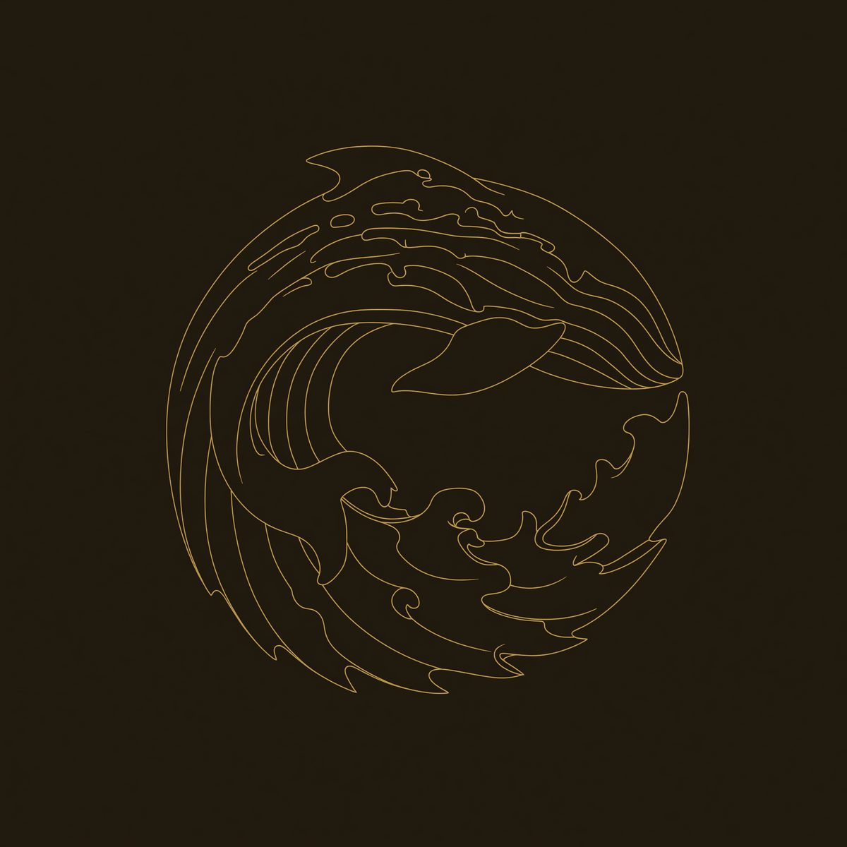 Curled Swell Wave Wall Sculpture in Solid Walnut dimension diagram