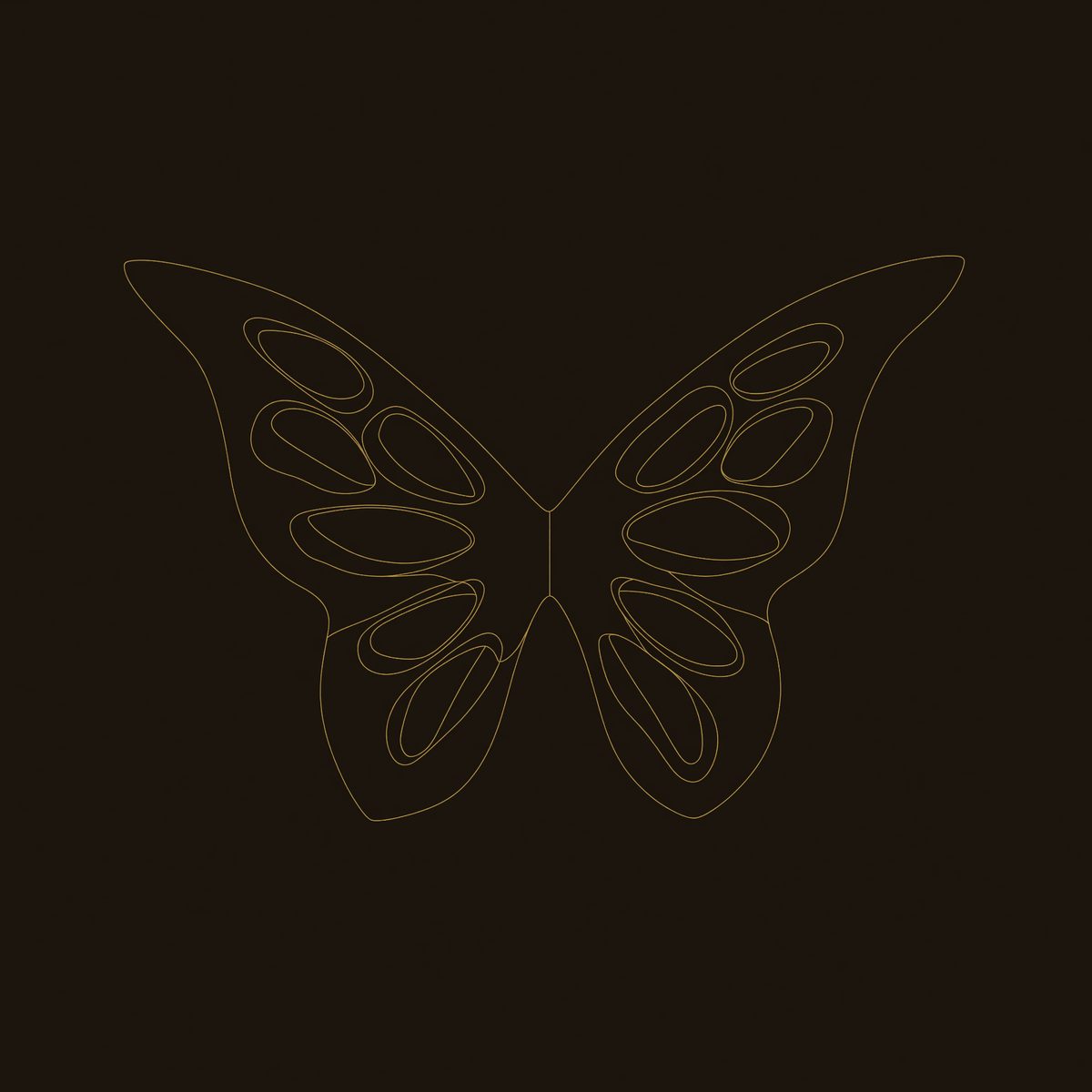 Gouge-Hollowed Butterfly Wing Panels in Figured Walnut dimension diagram