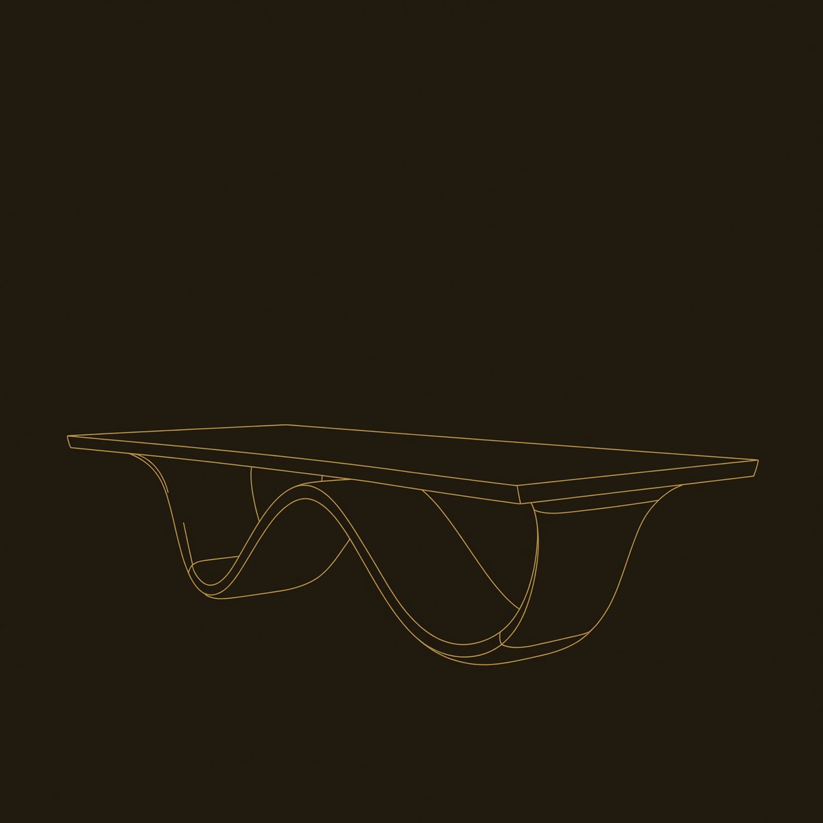 Minimalist Slab Dining Table For Compact Dining Area dimension diagram