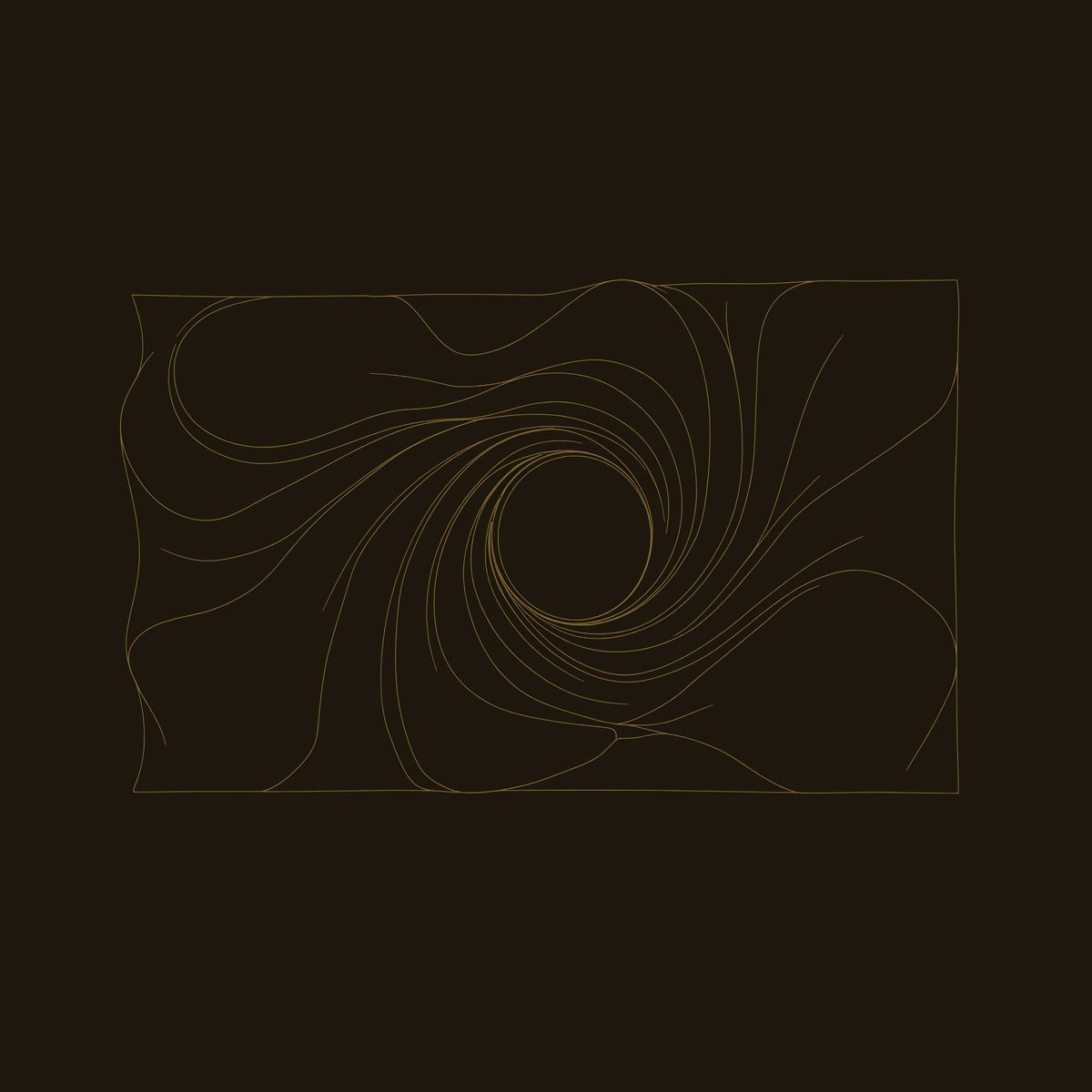 Petalfall Wood Wall Sculpture in Swirled Walnut dimension diagram