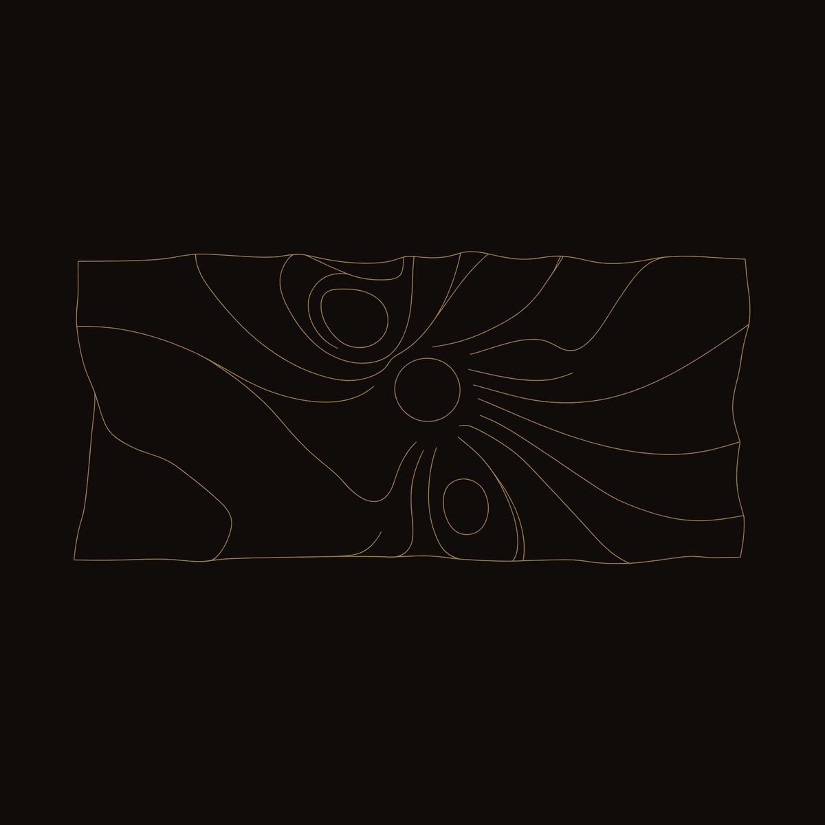 Pierced Drapery Wall Art for a Quiet Home Office Wall dimension diagram