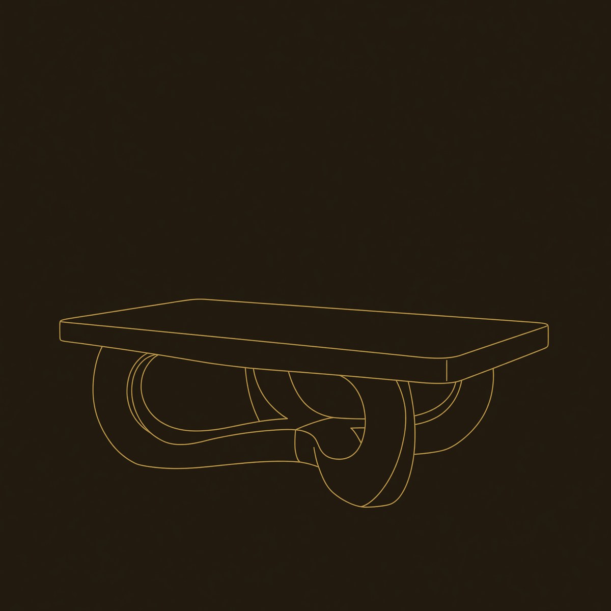 Rustic Solid Wood Table For Eclectic Interiors dimension diagram