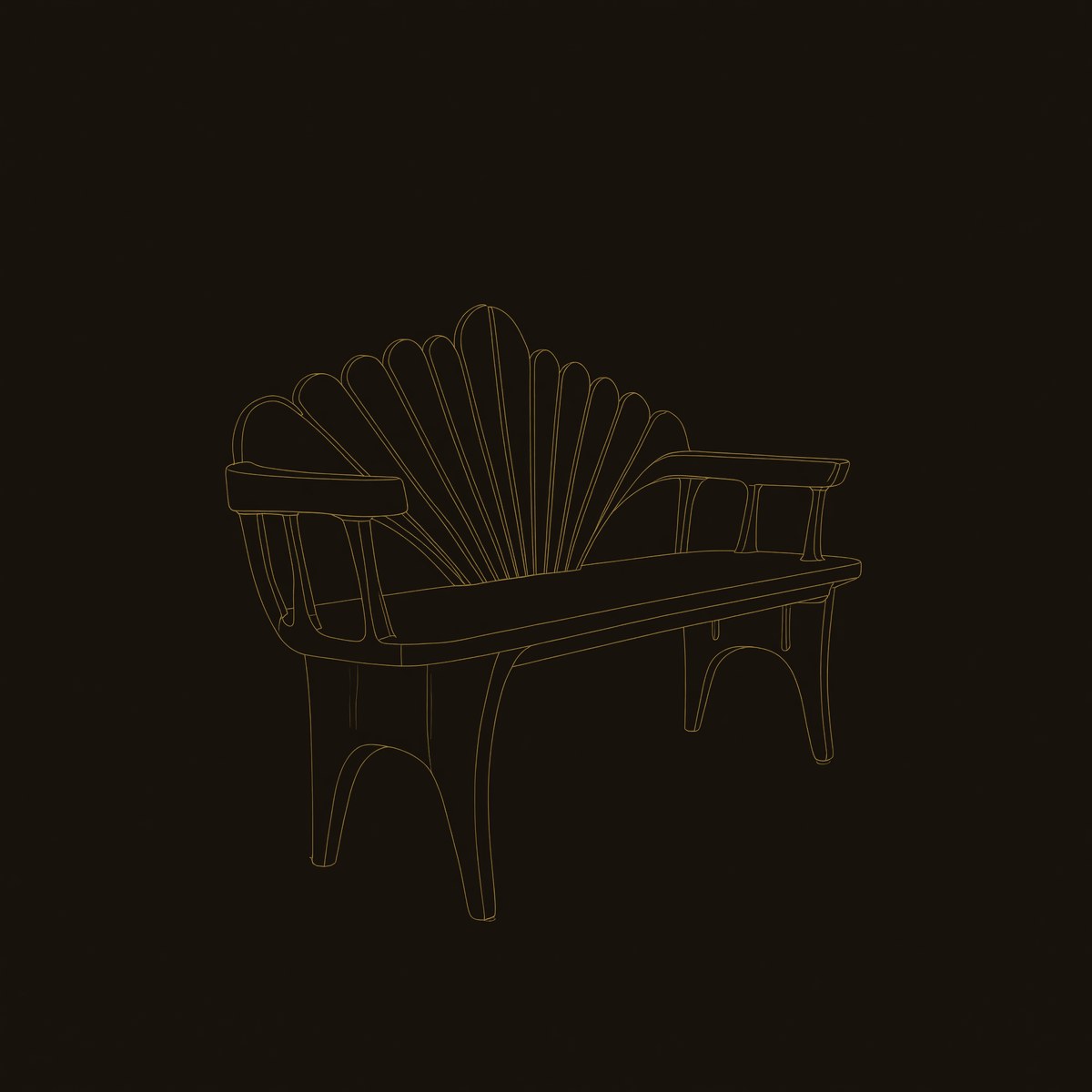 Solid Wood Outdoor Garden Bench Natural Solid Entryway Foyer dimension diagram