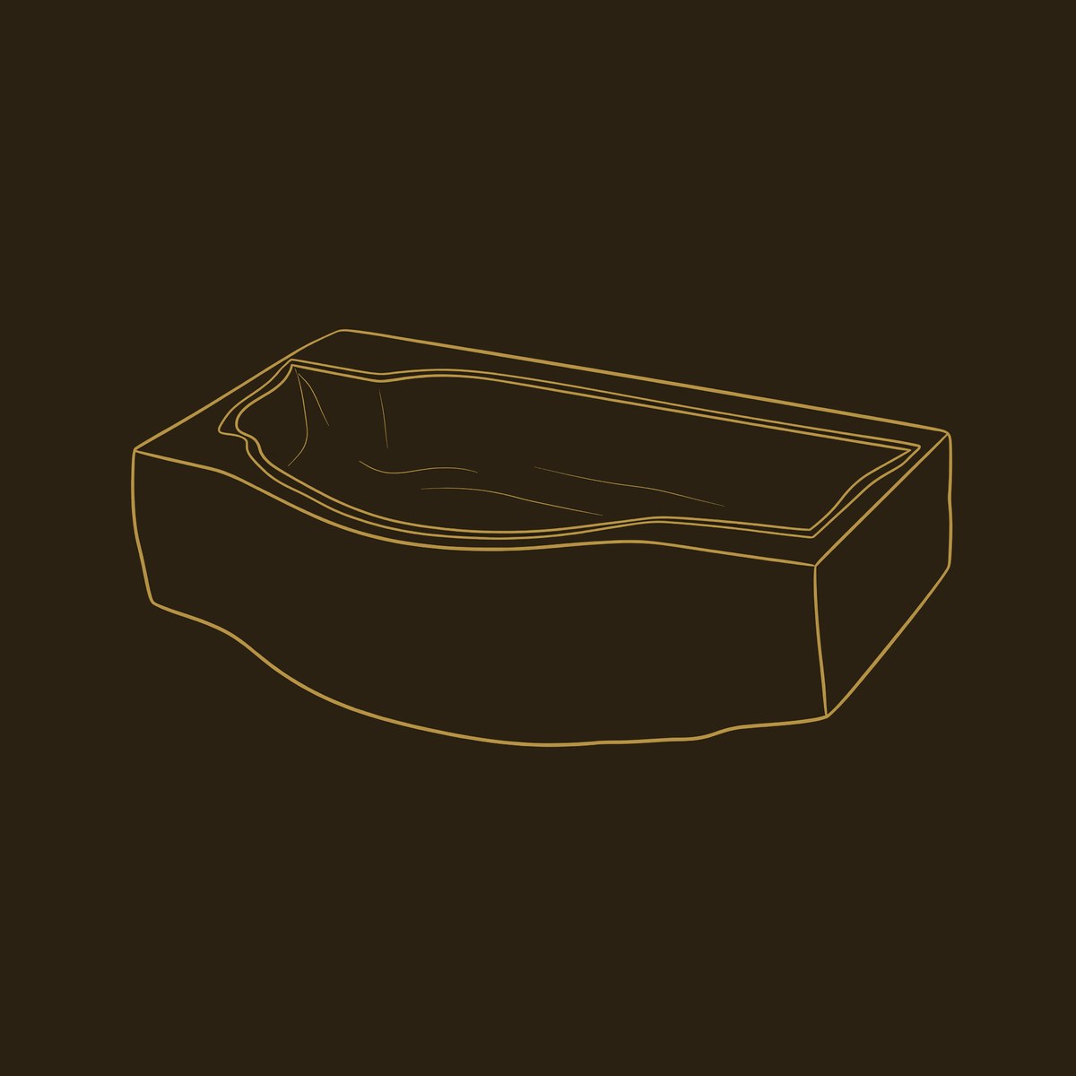 Solid Wood Sink Vanity Solid Bathroom Decor dimension diagram