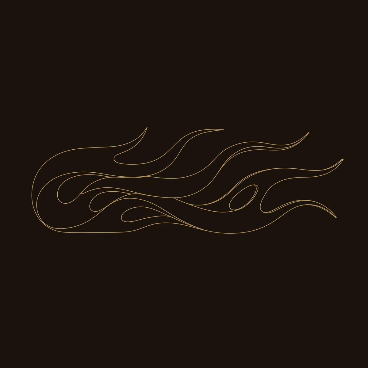 Where the Fire Lies Down: A Carved Walnut Wall Relief dimension diagram