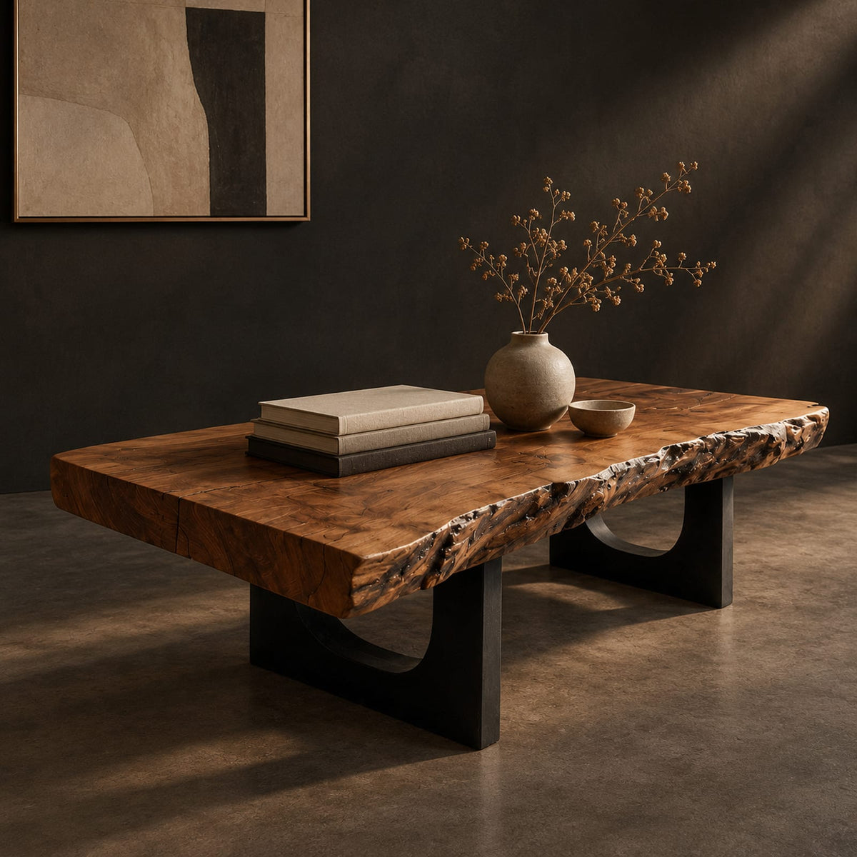 Natural wood grain detail