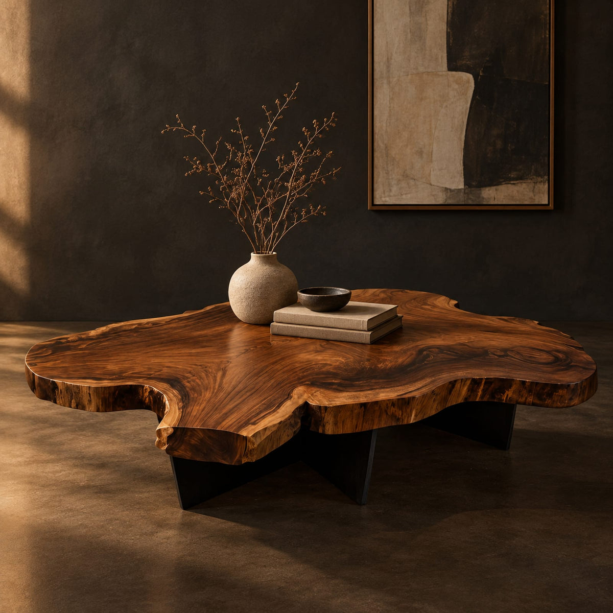 Natural wood grain detail
