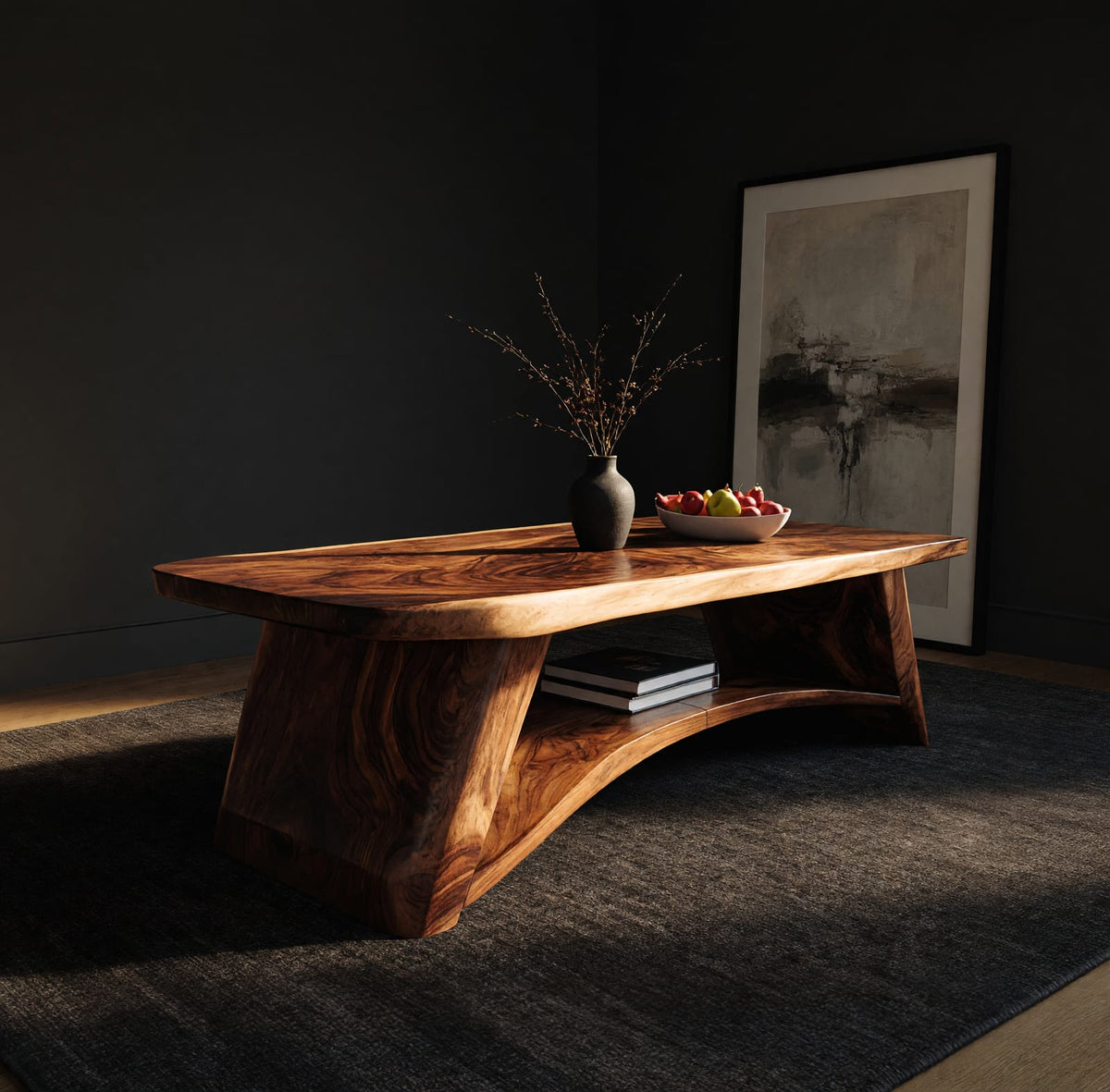 Natural wood grain detail