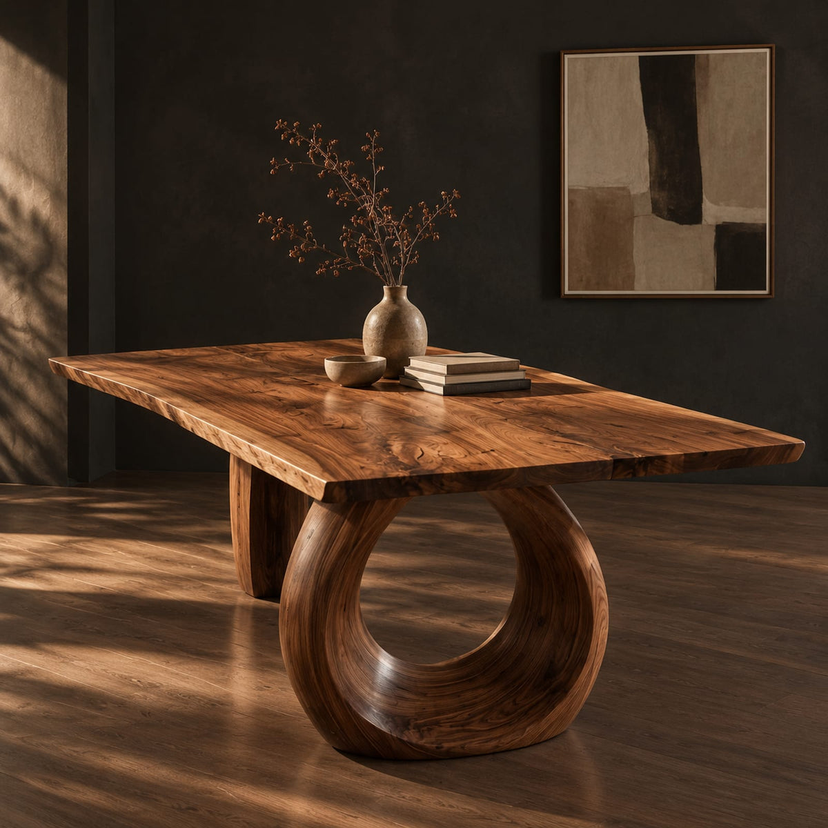 Natural wood grain detail