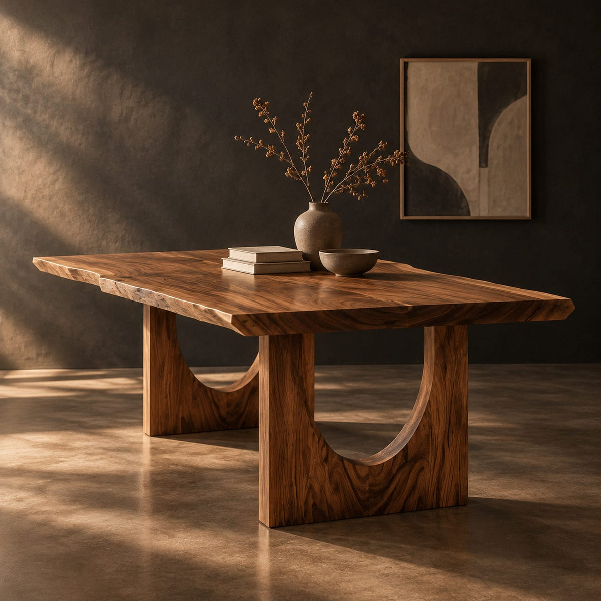Natural wood grain detail