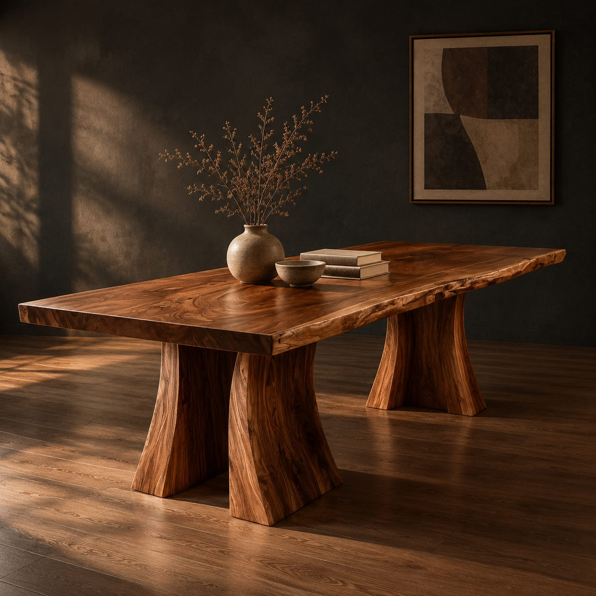 Natural wood grain detail