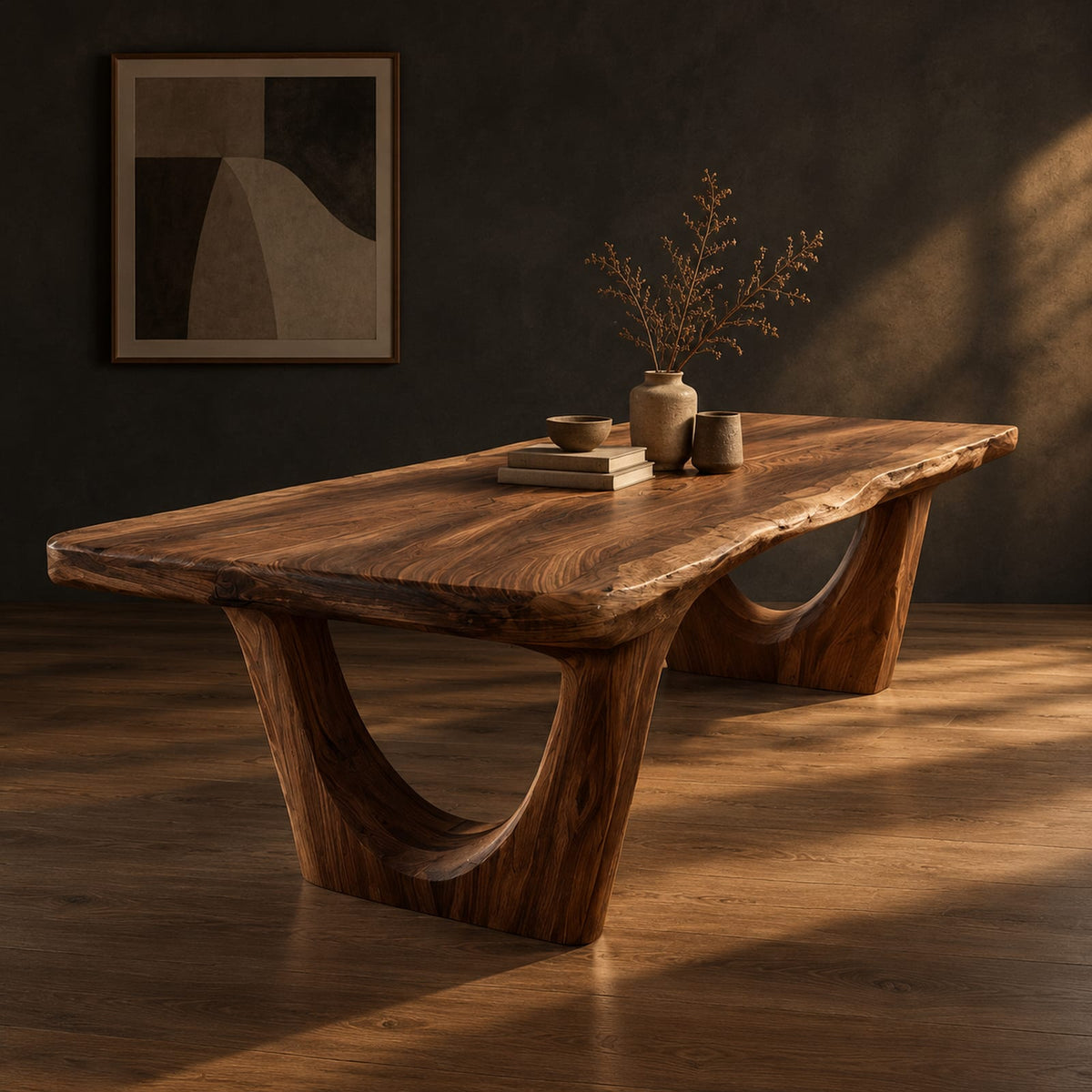 Natural wood grain detail
