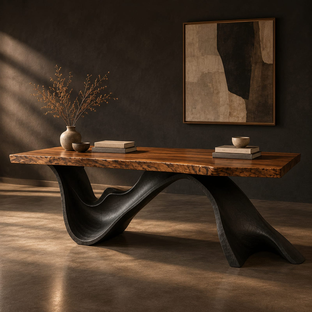 Natural wood grain detail