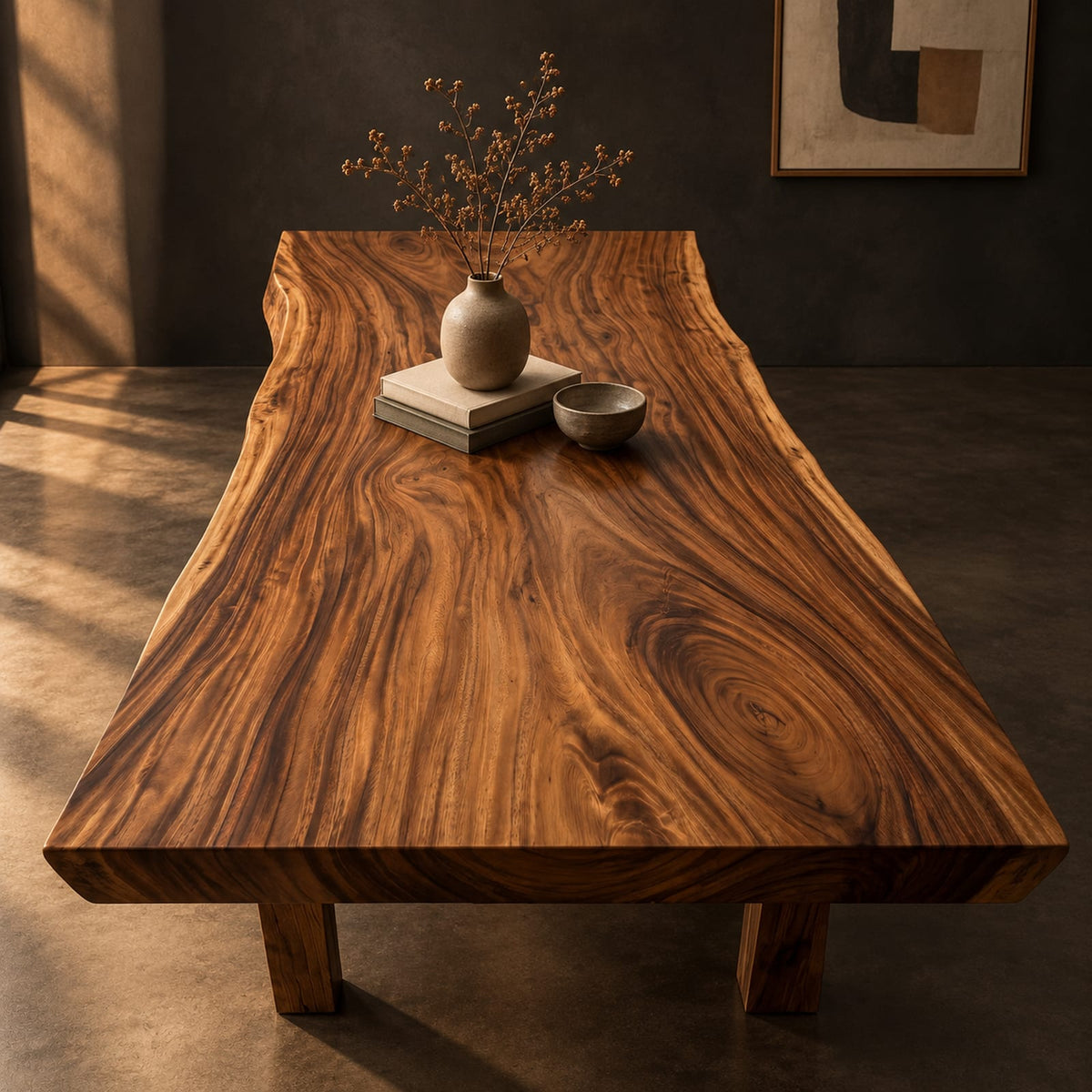 Natural wood grain detail