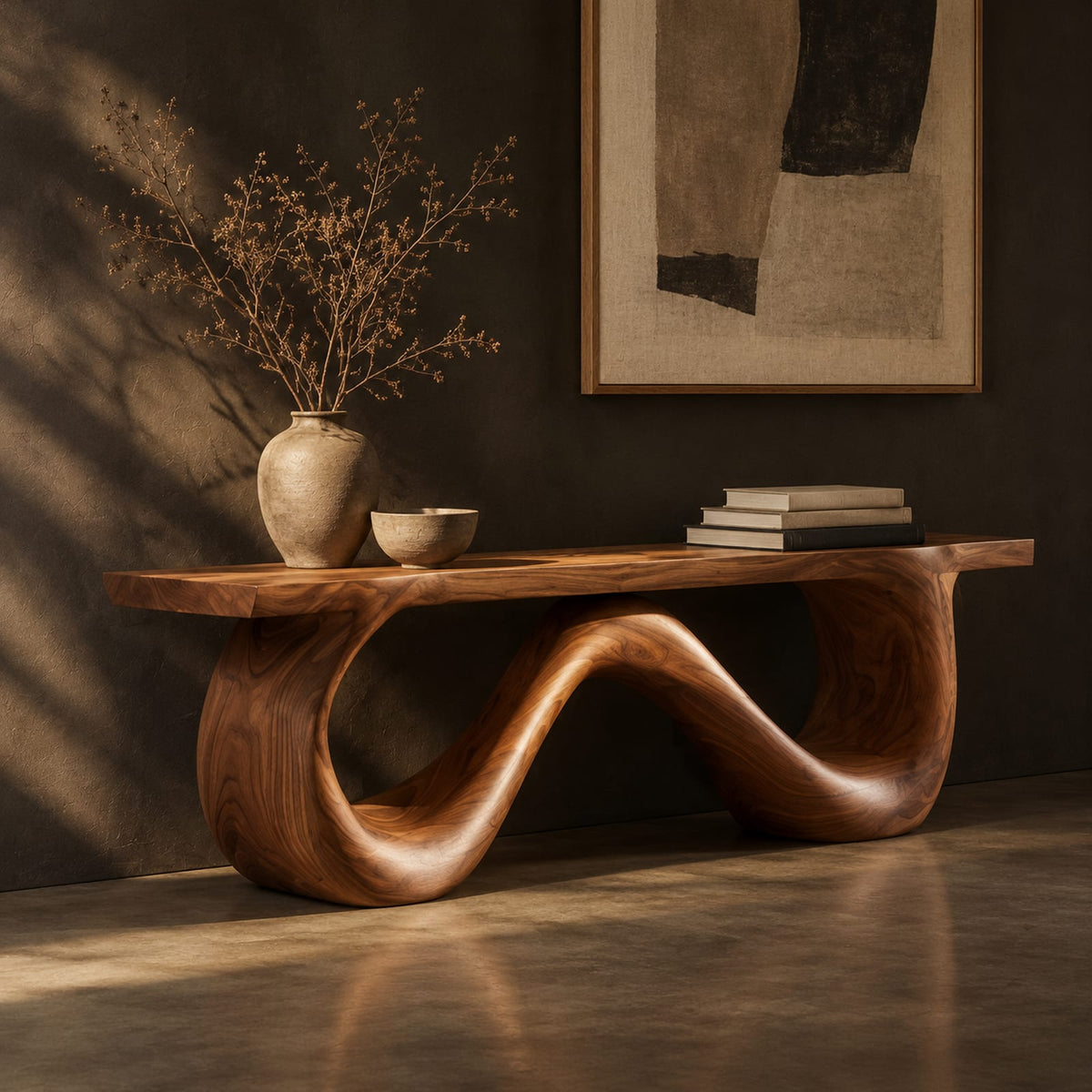Natural wood grain detail
