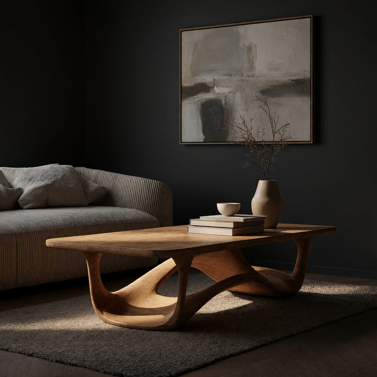Natural wood grain detail