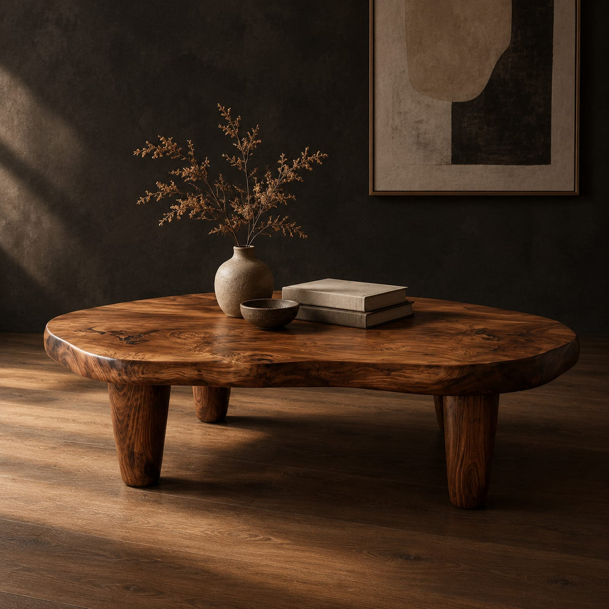 Natural wood grain detail
