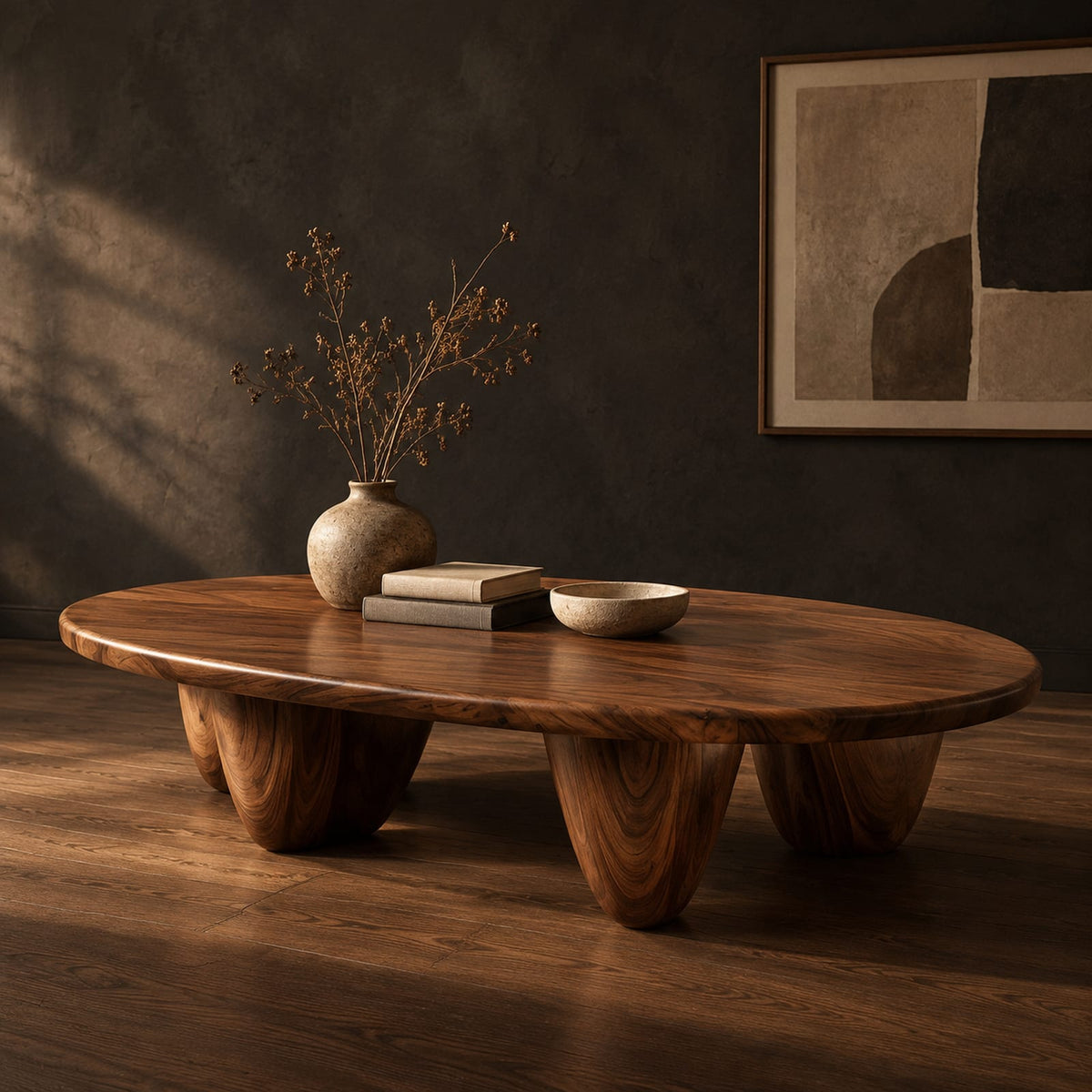 Natural wood grain detail