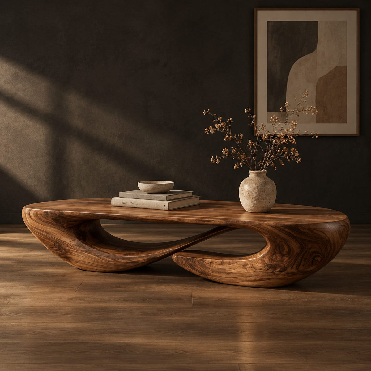 Natural wood grain detail