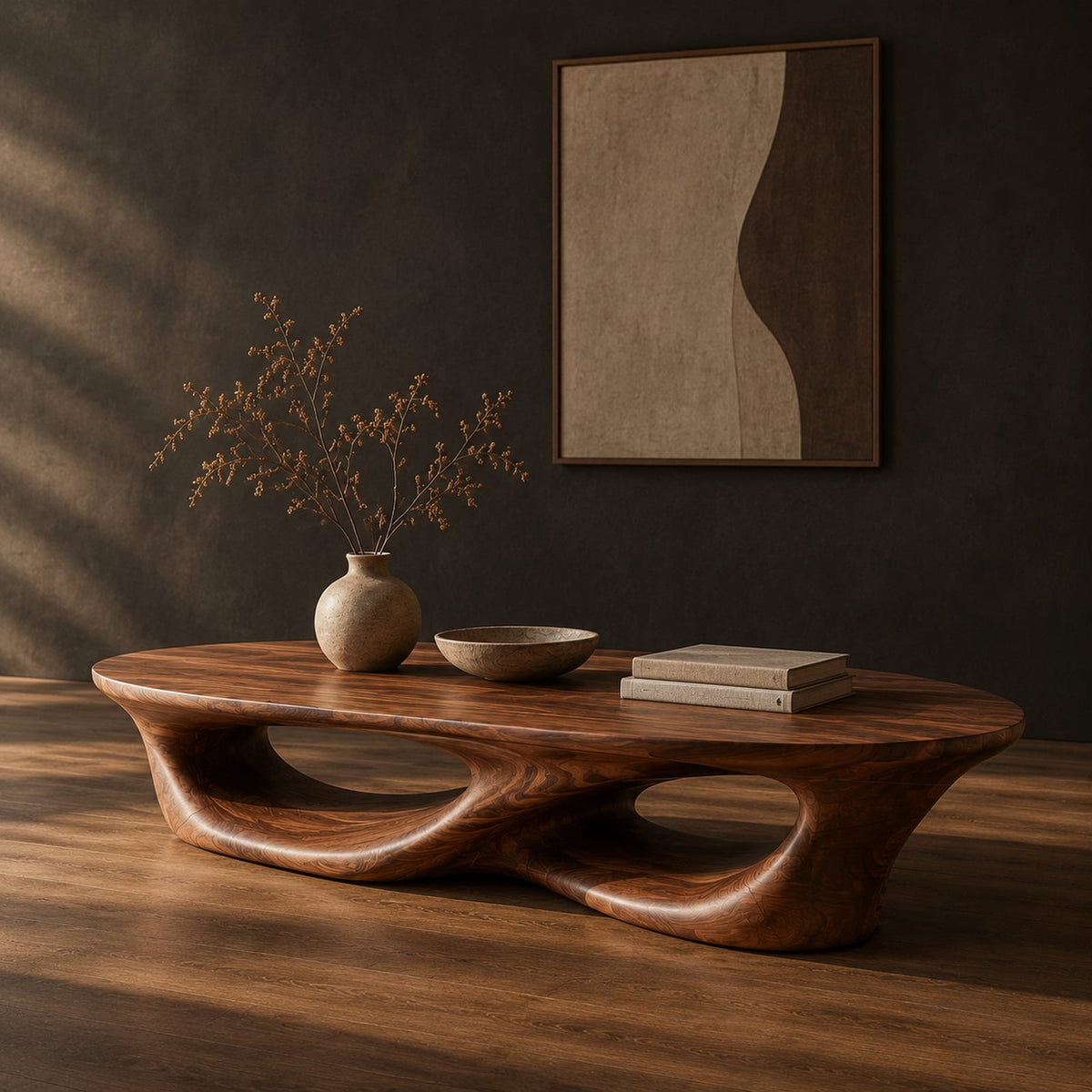 Natural wood grain detail