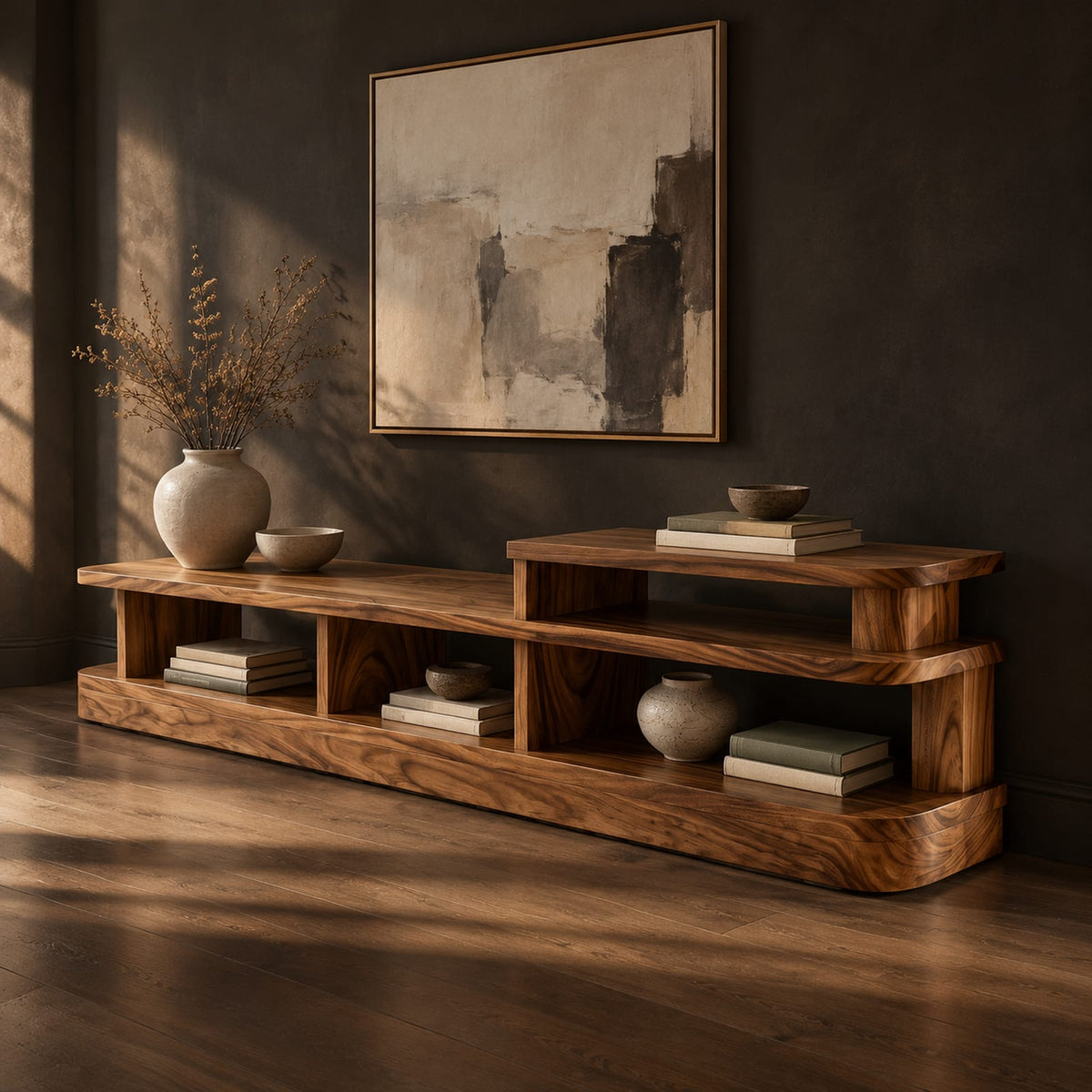 Natural wood grain detail